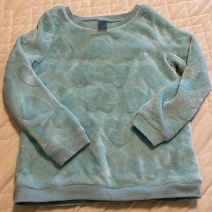 Carters heart patterned sweatshirt